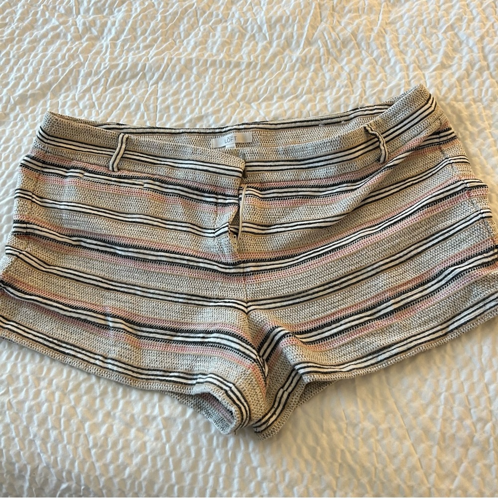 Loft by Ann Taylor Textured Shorts